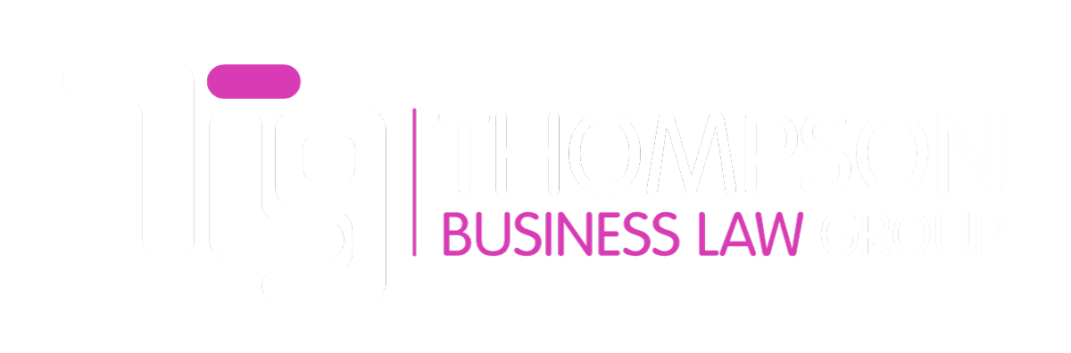 Thompson business law group rgb horiz white